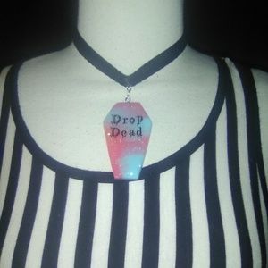 ❤️ Kawaii Horror coffin necklace